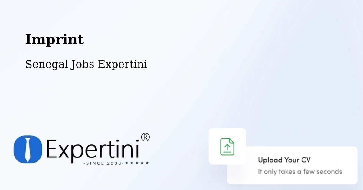 Imprint – Saint Louis - Senegal Jobs Expertini